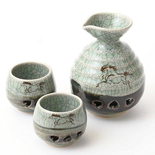 Изделия Ohori Soma, печь Matsunaga, двойная круглая бутылка для сакэ, 2 двойных набора для сакэ, чашки,
Изделия Ohori Soma, печь Matsunaga, двойная круглая бутылка для сакэ, 2 двойных набора для сакэ, чашки,