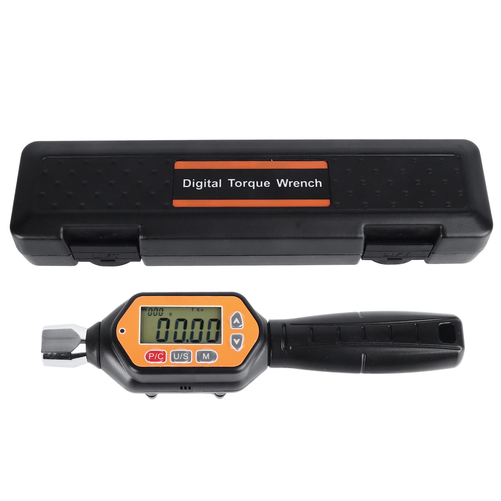 Цифровой торсионный ключ с приводом 1/4, регулируемый высокоточный промышленный инструмент со светодиодным зуммером
Цифровой торсионный ключ с приводом 1/4, регулируемый высокоточный промышленный инструмент со светодиодным зуммером