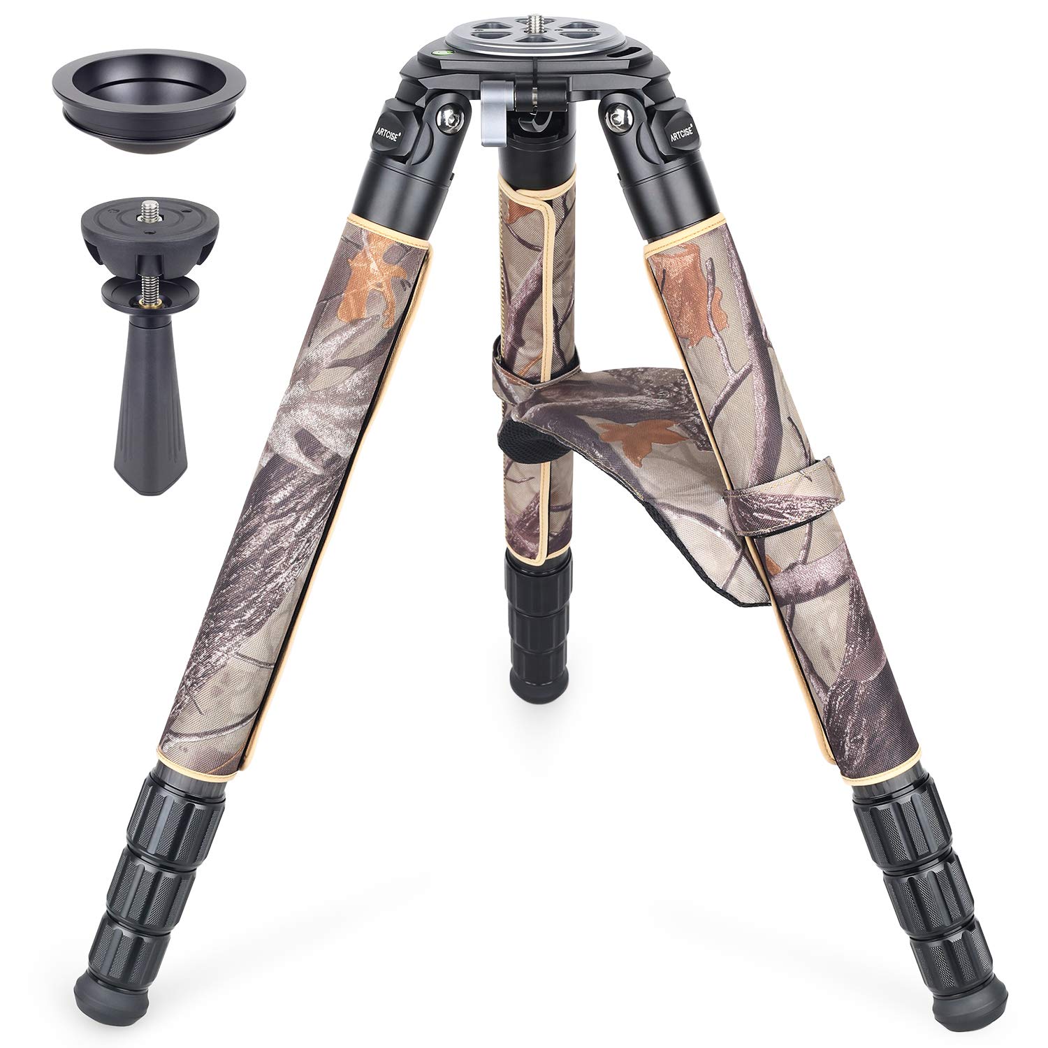 Штатив ARTCISE Carbon Fiber Bowl AS90CG Camouflage Heavy Duty Bowl with 75mm Bowl and Bowl 40mm Leg Tube Професійна камера Штатив Адаптер максимального навантаження,
Штатив ARTCISE Carbon Fiber Bowl AS90CG Camouflage Heavy Duty Bowl with 75mm Bowl and Bowl 40mm Leg Tube Професійна камера Штатив Адаптер максимального навантаження,