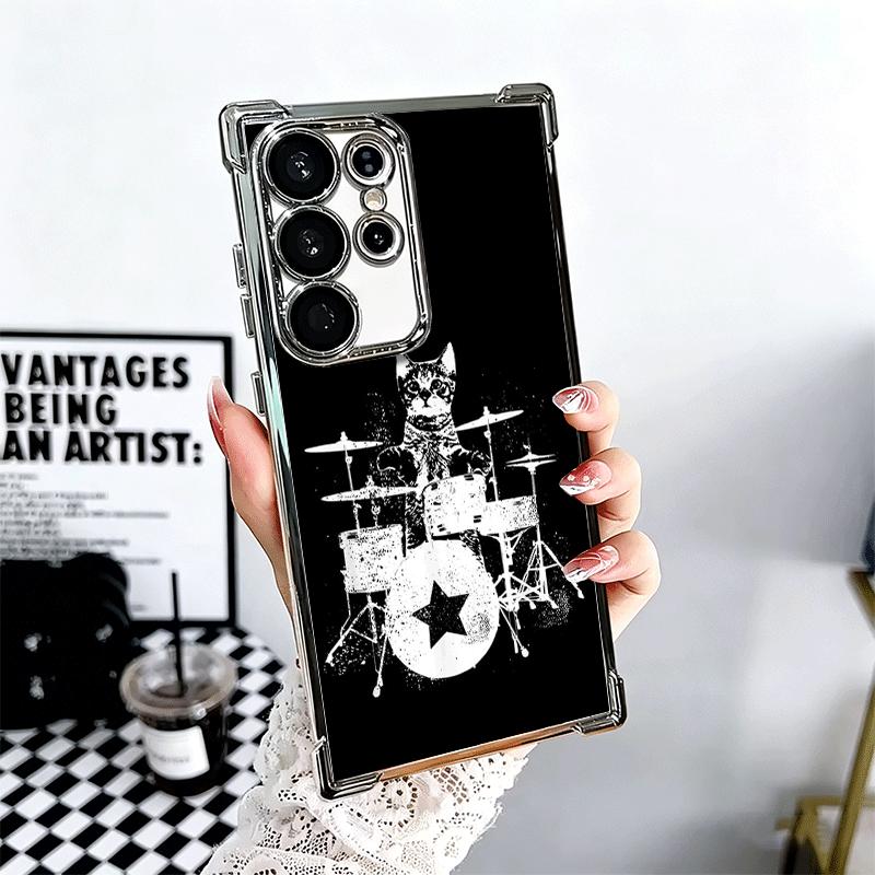 Drum Set Rock Music Plating Phone Case For Samsung Galaxy S24 S25 FE S26 Edge S23 Ultra S22 S21 Plus S20 Anti-Fall Airabag Cover Samsung S22 Ultra
Drum Set Rock Music Plating Phone Case For Samsung Galaxy S24 S25 FE S26 Edge S23 Ultra S22 S21 Plus S20 Anti-Fall Airabag Cover Samsung S22 Ultra