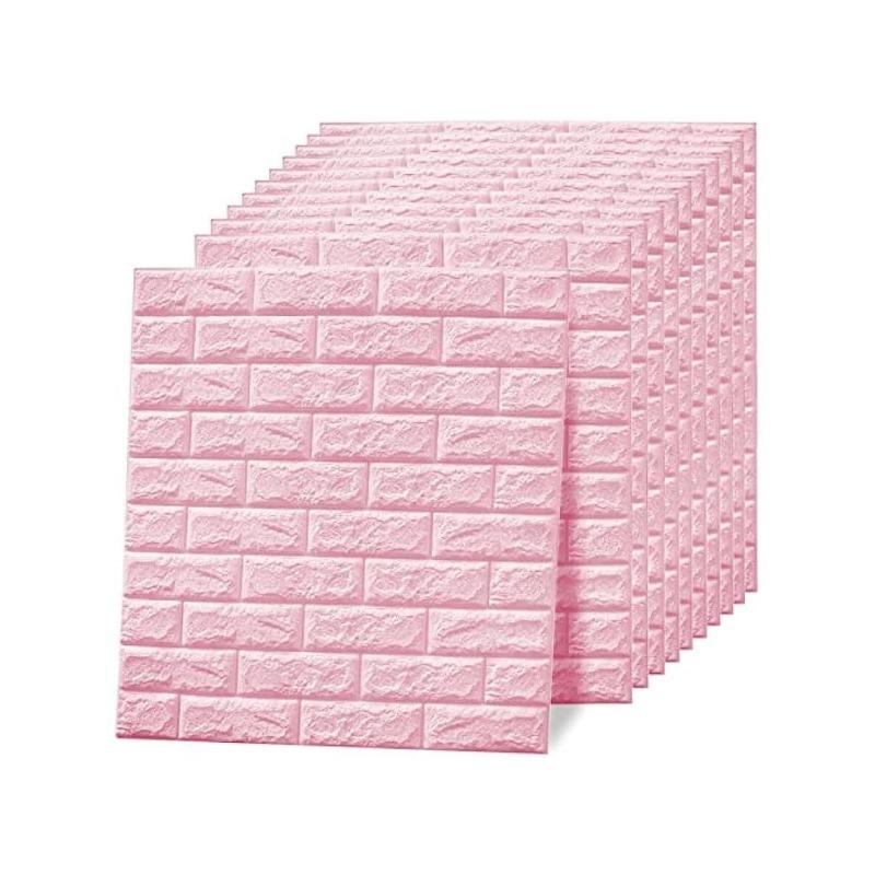 3D стеновые панели Peel And Pink Stick Большие обои из искусственного кирпича Самоклеящиеся 5/10 шт. Стеновые панели для декора внутренних стен Панели для гостиной
3D стеновые панели Peel And Pink Stick Большие обои из искусственного кирпича Самоклеящиеся 5/10 шт. Стеновые панели для декора внутренних стен Панели для гостиной