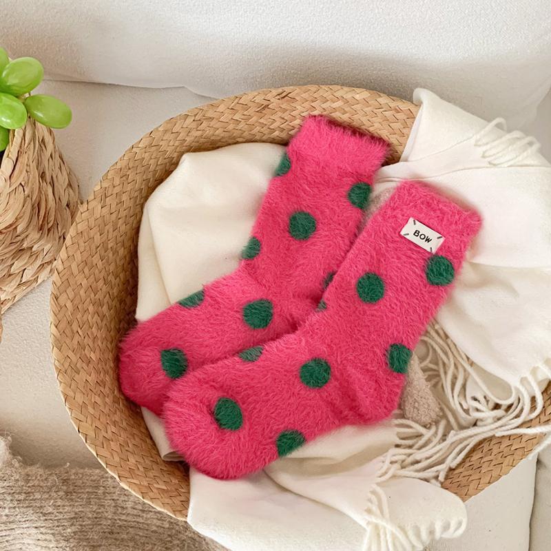 1 Pair One Size Versatile Clothing Accessories Comfortable Mid-calf Socks Breathable Polka Dot Design Playful Multi-Color розы красного
1 Pair One Size Versatile Clothing Accessories Comfortable Mid-calf Socks Breathable Polka Dot Design Playful Multi-Color розы красного