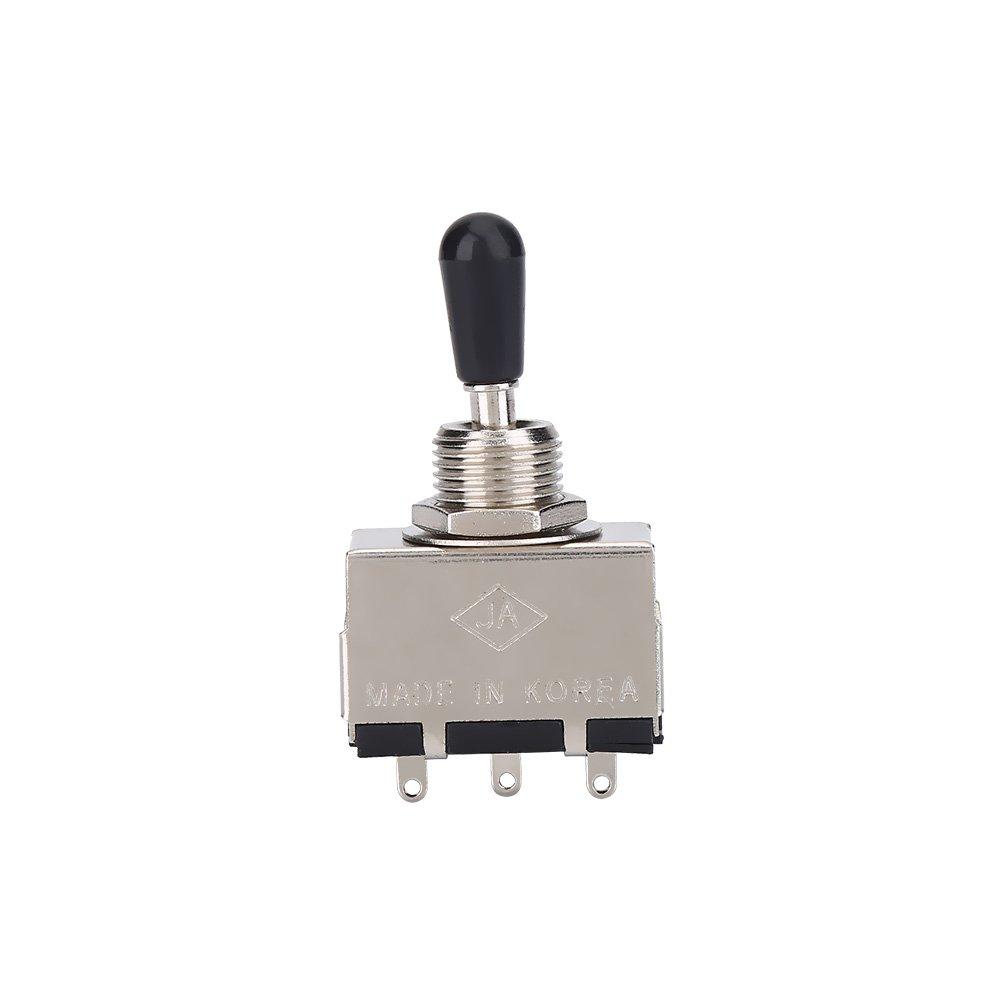 Guitar Switch Toggle Switch for LP Electric Guitar Replacement Parts Musical Instrument Parts 3-Way Guitar/Bass срібний
Guitar Switch Toggle Switch for LP Electric Guitar Replacement Parts Musical Instrument Parts 3-Way Guitar/Bass срібний
