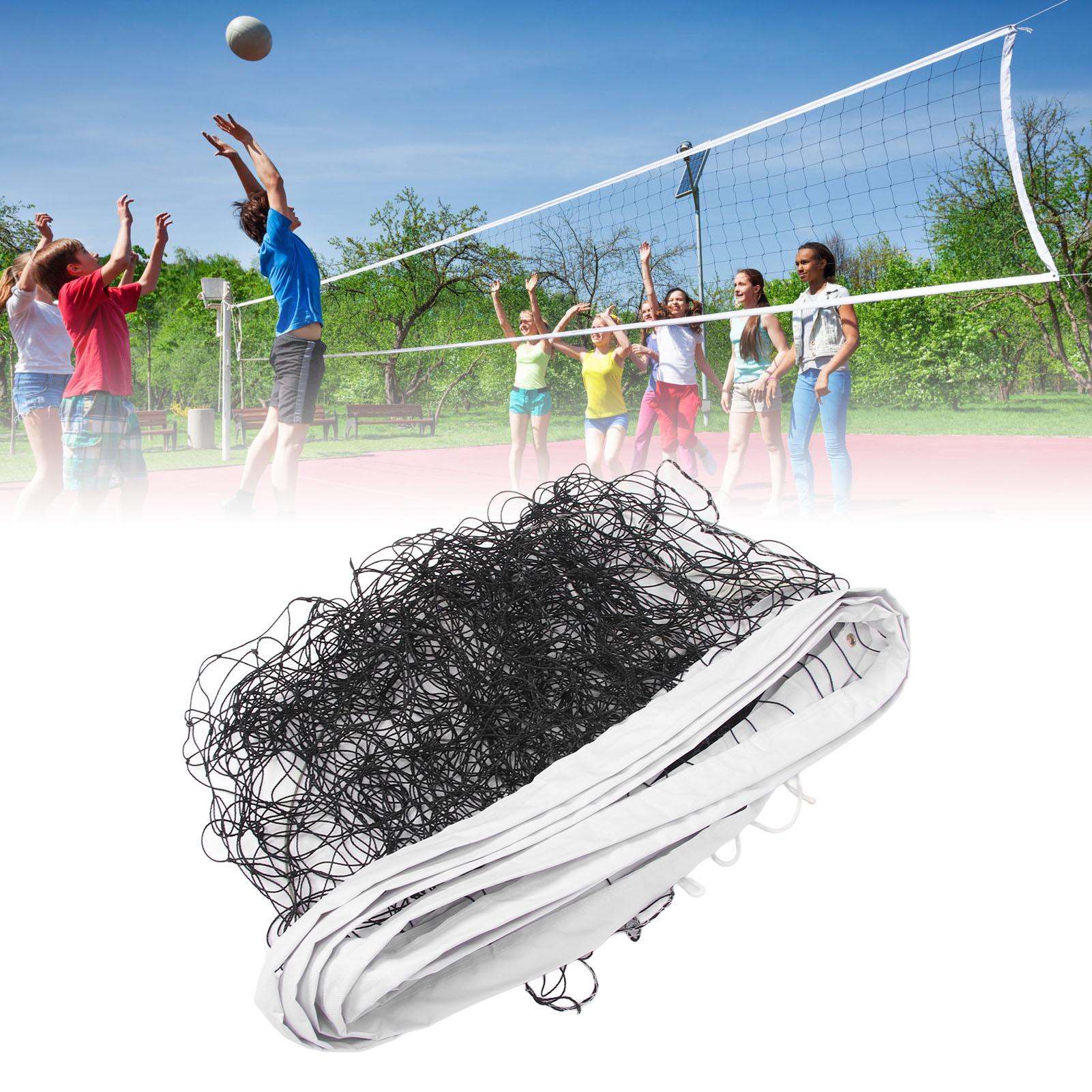 Professional Volleyball Net High Strength Cable Reinforced Single Side Waterproof Outdoor Volleyball Net For Backyard Beach
Professional Volleyball Net High Strength Cable Reinforced Single Side Waterproof Outdoor Volleyball Net For Backyard Beach