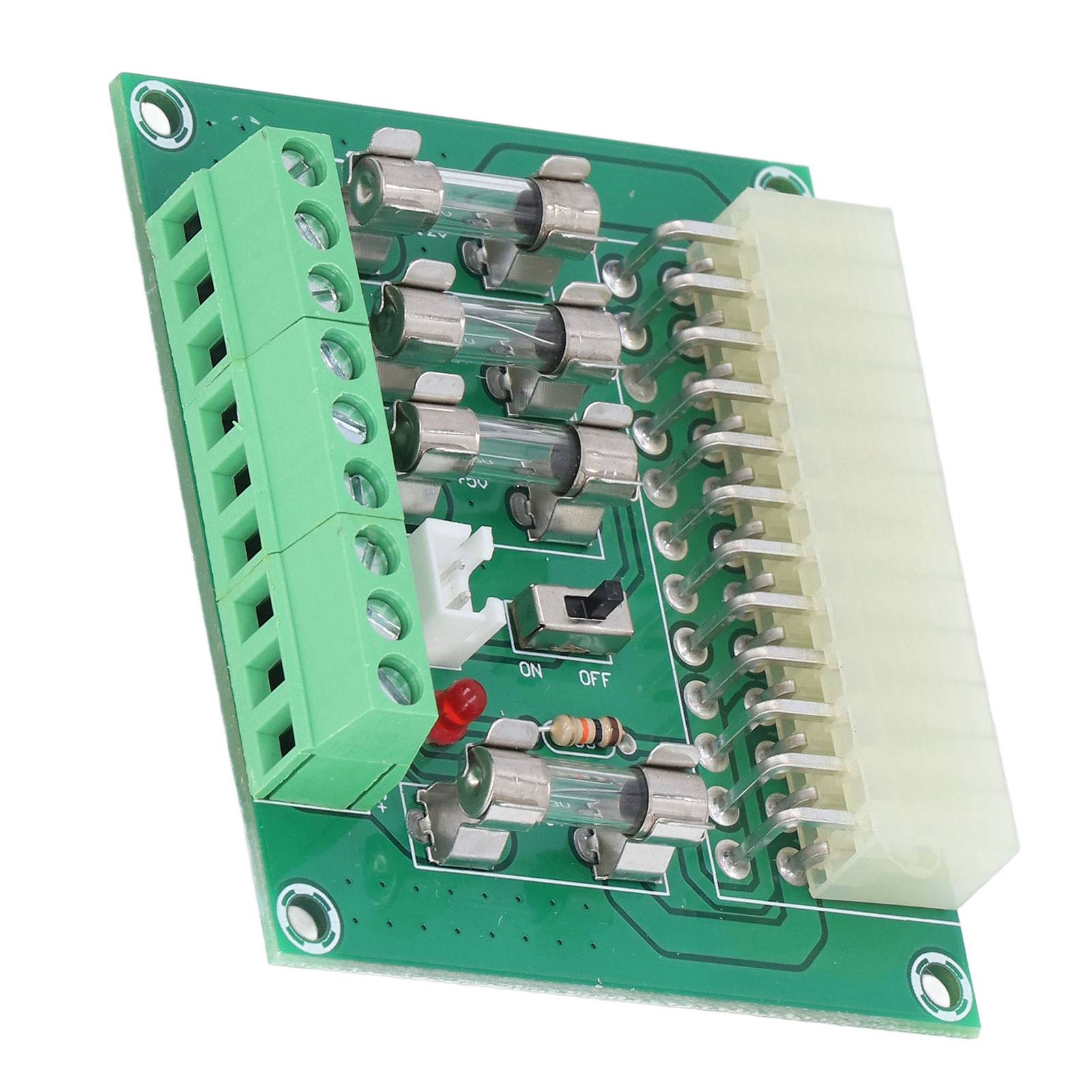ATX Power Supply Adapter Module Wiring Breakout Board for 24PIN 20PIN Desktop Interface
ATX Power Supply Adapter Module Wiring Breakout Board for 24PIN 20PIN Desktop Interface
