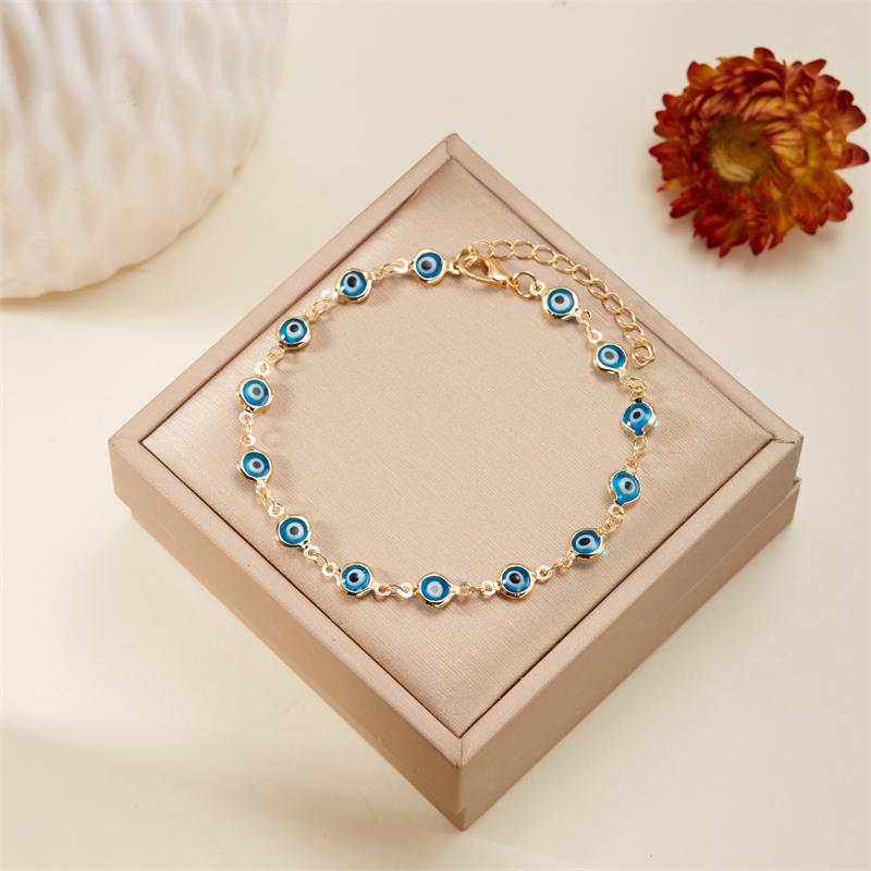 Bohemian Lucky Turkey Evil Eye Anklets for Women Colorful Red Blue Eye Metal Chain Ankle Bracelet Summer Beach Foot Leg Jewelry
Bohemian Lucky Turkey Evil Eye Anklets for Women Colorful Red Blue Eye Metal Chain Ankle Bracelet Summer Beach Foot Leg Jewelry
