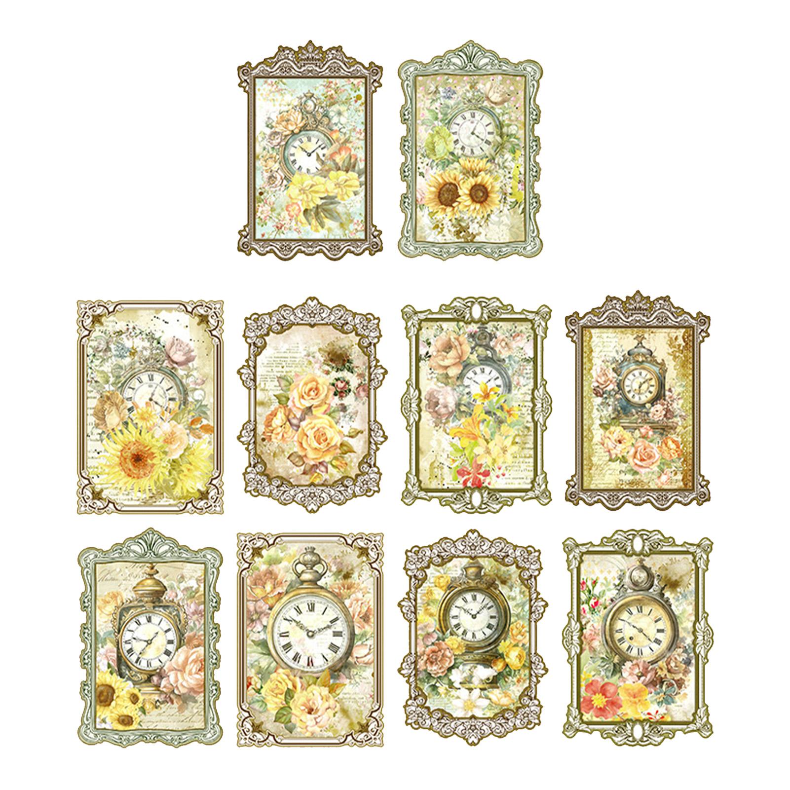 Scrapbook Paper Stickers Vintage Decorative Scrapbooking Stickers for Photo Album DIY Craft 30
Scrapbook Paper Stickers Vintage Decorative Scrapbooking Stickers for Photo Album DIY Craft 30