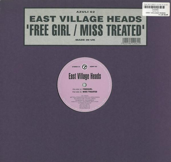 12-дюймовая пластинка EAST VILLAGE HEADZ - Free Girl / Miss Treated AZNY62 Azuli Records 1997 UK Танцевальная и Электронная Музыка Б/У
12-дюймовая пластинка EAST VILLAGE HEADZ - Free Girl / Miss Treated AZNY62 Azuli Records 1997 UK Танцевальная и Электронная Музыка Б/У