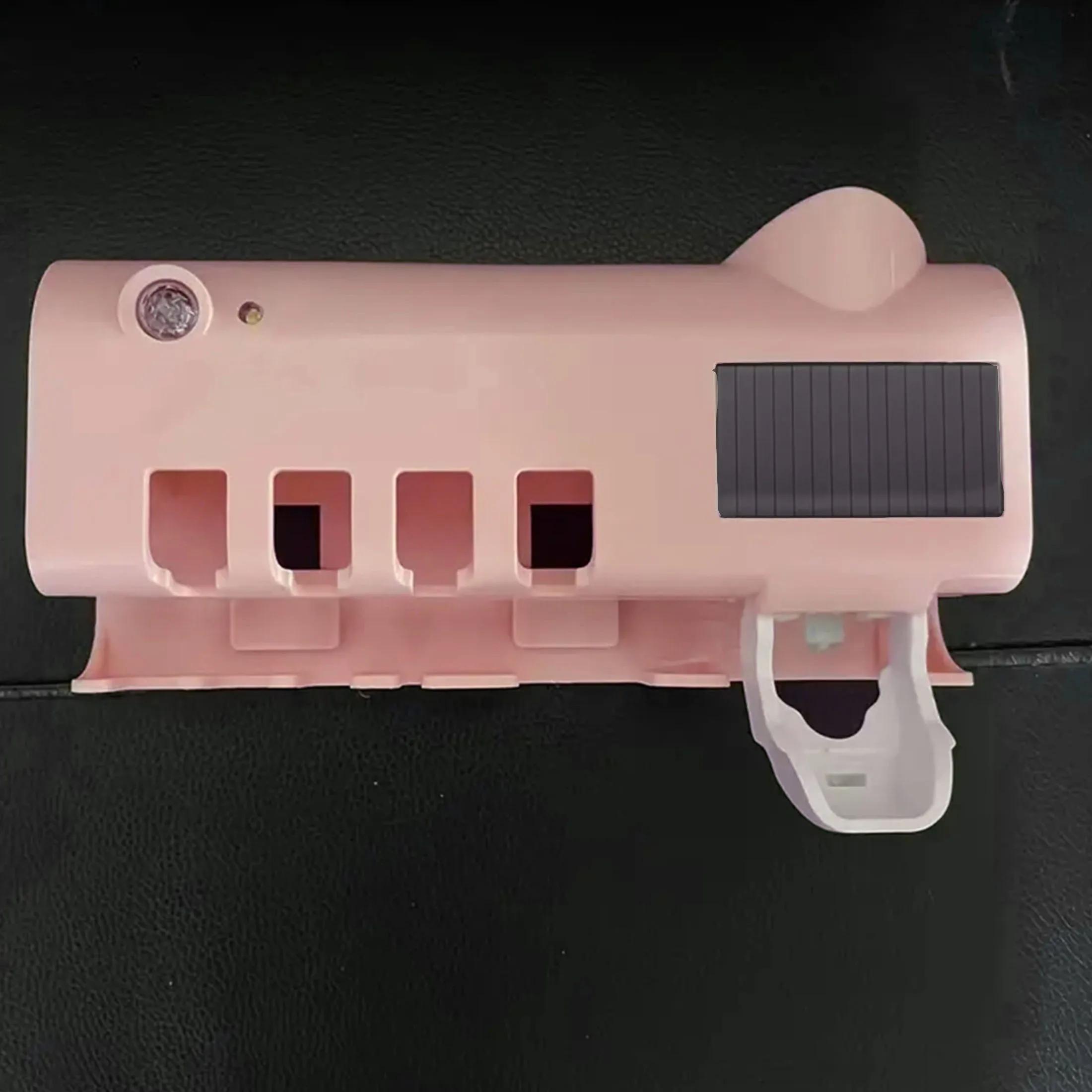 A disinfectant toothbrush holder, a wall mounted toothpaste dispenser, and a bathroom accessory set that does not require drilli розовый
A disinfectant toothbrush holder, a wall mounted toothpaste dispenser, and a bathroom accessory set that does not require drilli розовый