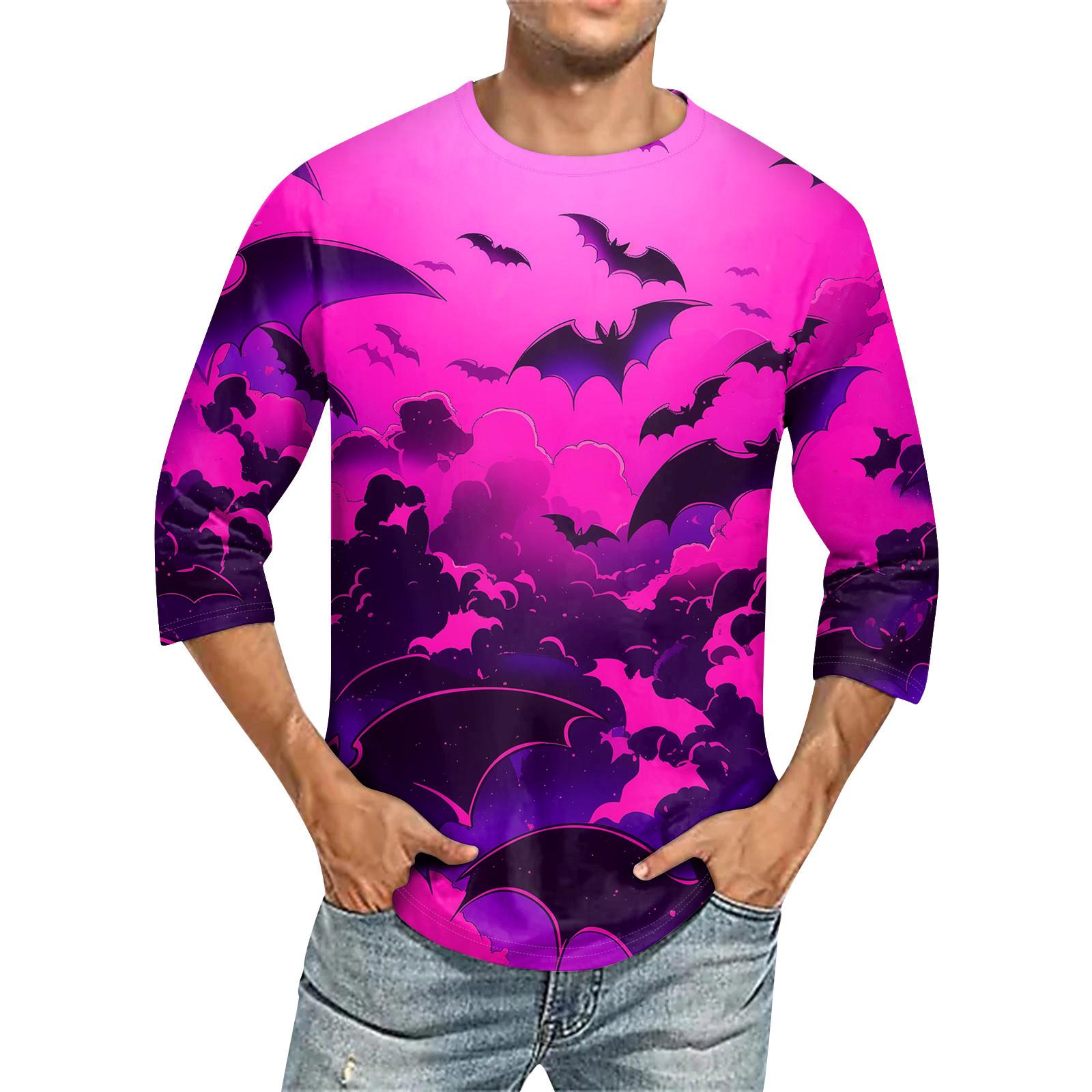 Мужская повседневная модная футболка с круглым вырезом и рукавом три четверти XL
Мужская повседневная модная футболка с круглым вырезом и рукавом три четверти XL