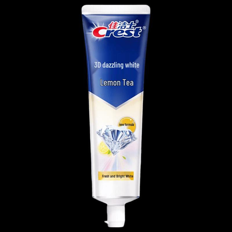 Crest 3D White Lemon Tea Fluoride Toothpaste, 2 x 170g
Crest 3D White Lemon Tea Fluoride Toothpaste, 2 x 170g