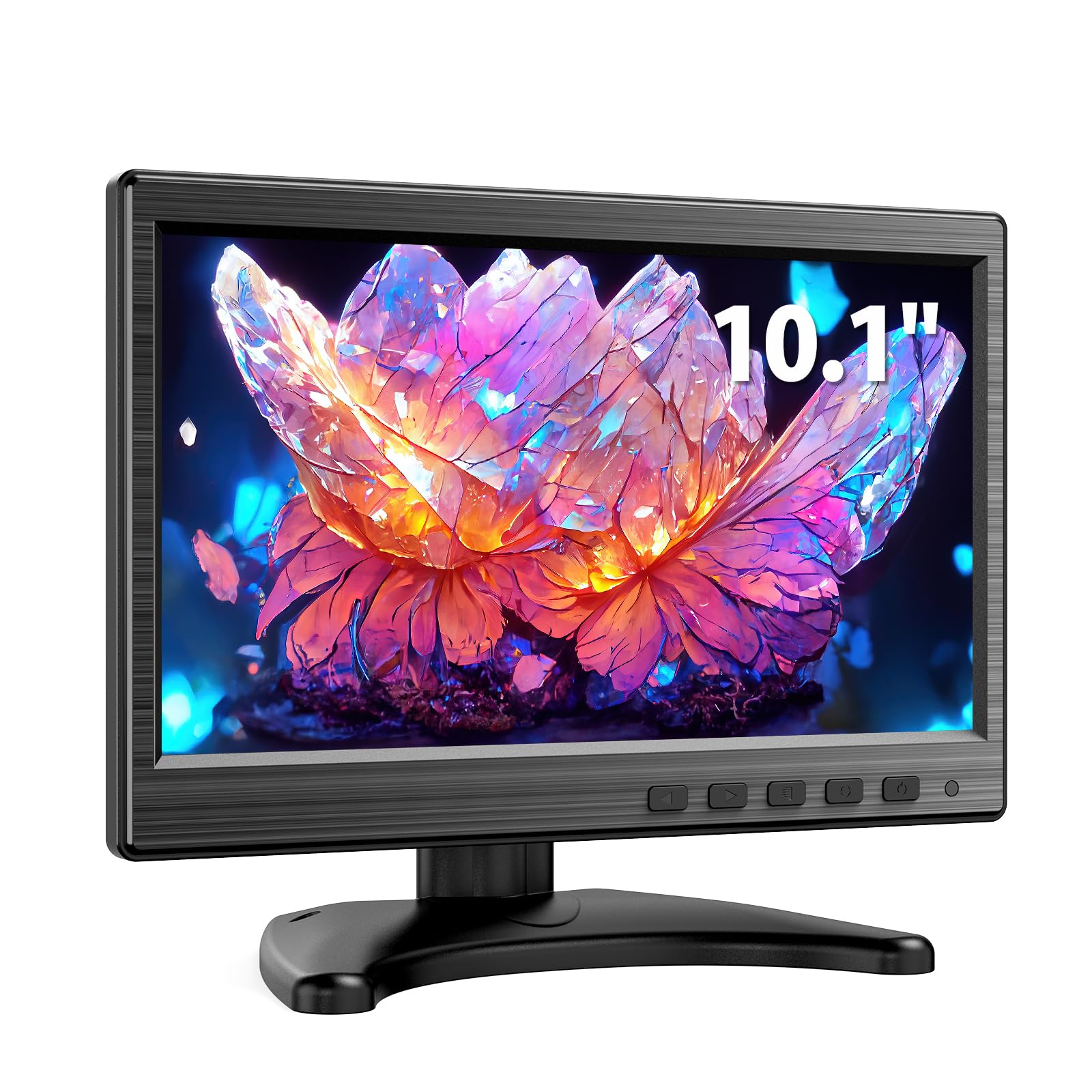 Miktver Small Monitor 1024 x 600 LCD IPS PC Security CCTV Monitor VGA BNC RCA HDMI Display for Warehouse Japanese Display 10 10.1 Home, Office, чорний
Miktver Small Monitor 1024 x 600 LCD IPS PC Security CCTV Monitor VGA BNC RCA HDMI Display for Warehouse Japanese Display 10 10.1 Home, Office, чорний