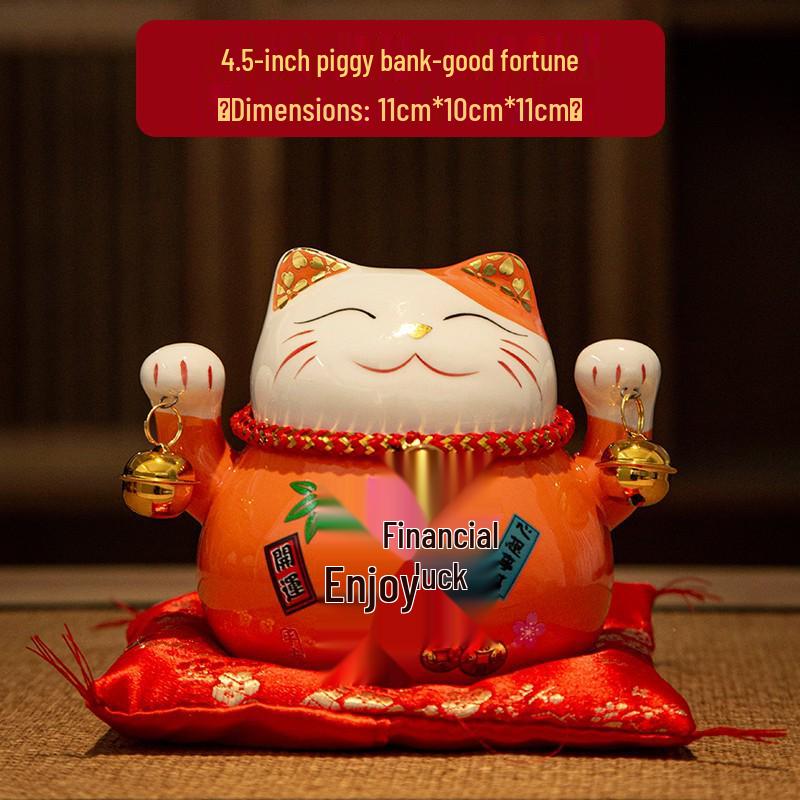 Lucky Cat Ceramic Ornaments - Cute Cartoon Decorations & Creative Gifts
Lucky Cat Ceramic Ornaments - Cute Cartoon Decorations & Creative Gifts