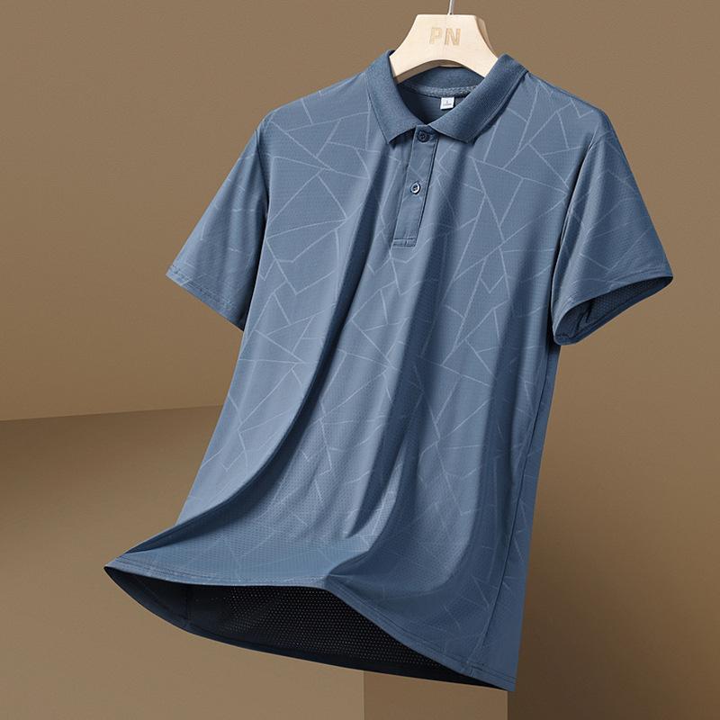 Summer New Fashion Trend Simple European Men s Lapel Tops Summer Thin Style Middle-aged and Elderly Men
Summer New Fashion Trend Simple European Men s Lapel Tops Summer Thin Style Middle-aged and Elderly Men