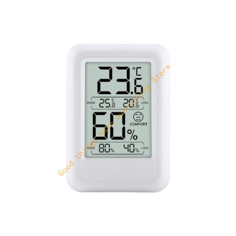 Digital Thermometers Hygrometer Indoor Temperature Humidity Monitor Large Display High Accuracy For Home Office Use 55KF белый
Digital Thermometers Hygrometer Indoor Temperature Humidity Monitor Large Display High Accuracy For Home Office Use 55KF белый