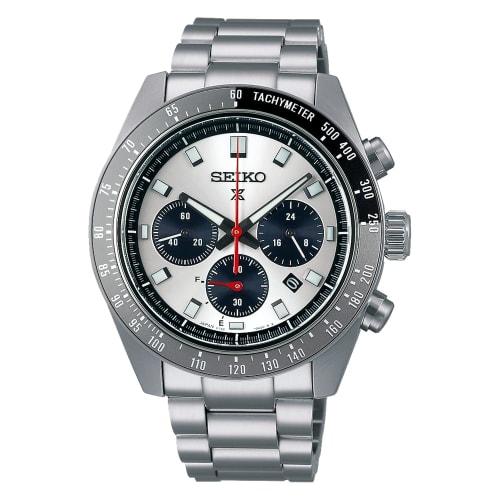 Чоловічий срібний годинник Seiko Prospex SPEEDTIMER Solar Chronograph Large SBDL095
Чоловічий срібний годинник Seiko Prospex SPEEDTIMER Solar Chronograph Large SBDL095
