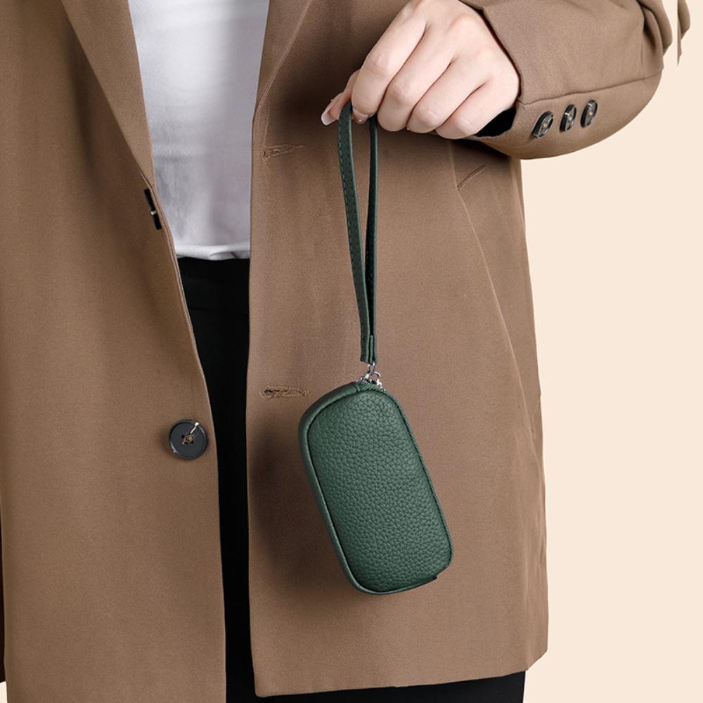 Mini Double Zipper Leather Wallet Women s Coin Purse Key Ring Storage Bag Urban Simple Style Key Holders Organizer Pouch зелёный
Mini Double Zipper Leather Wallet Women s Coin Purse Key Ring Storage Bag Urban Simple Style Key Holders Organizer Pouch зелёный