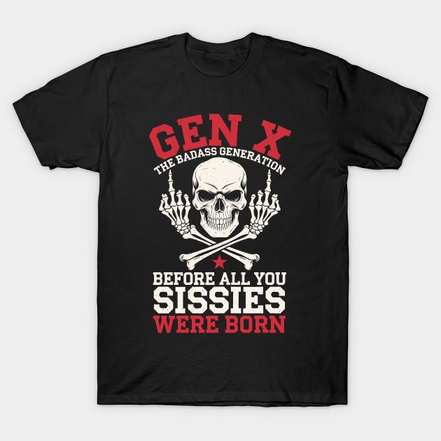 Men Black Print T-shirt Gen X The Badass Generation Before All You Sissies Were Born No-Cut Transfer Paper Print Cotton Tshirt XL чорний
Men Black Print T-shirt Gen X The Badass Generation Before All You Sissies Were Born No-Cut Transfer Paper Print Cotton Tshirt XL чорний