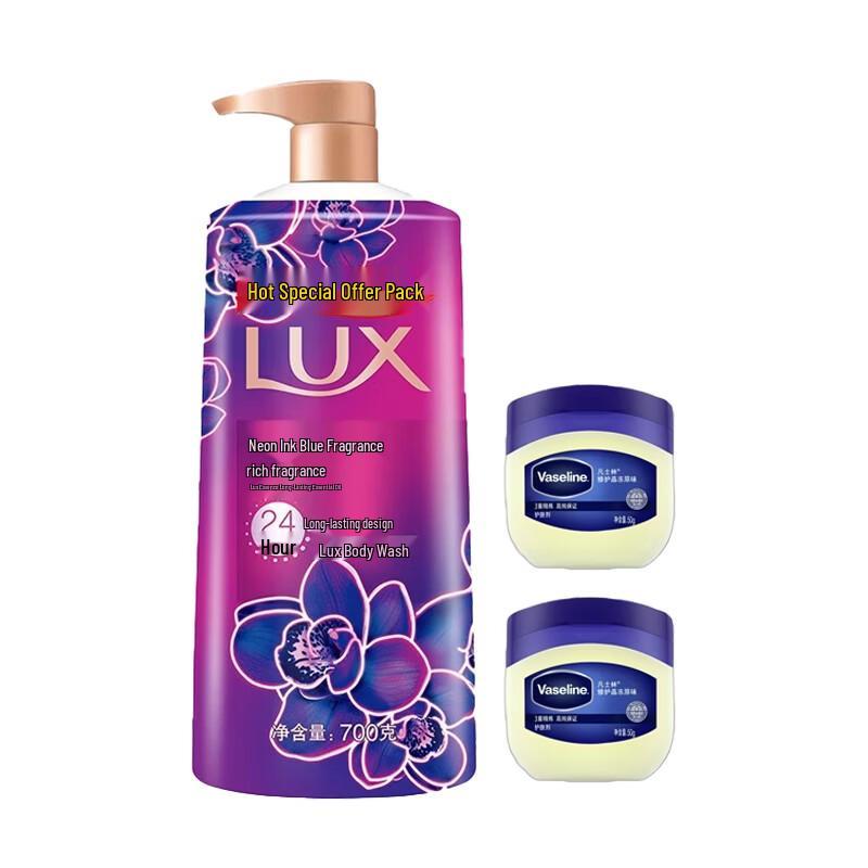 Lux & Vaseline Shower Milk & Jelly Bundle
Lux & Vaseline Shower Milk & Jelly Bundle