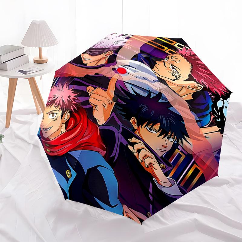 1pc Jujutsu Kaisen Characters Auto Open Close Umbrella Portable 3-Fold Design with 8-Bone Iron Frame, Outdoor Umbrella for Fans, Travelers, Daily Use,
1pc Jujutsu Kaisen Characters Auto Open Close Umbrella Portable 3-Fold Design with 8-Bone Iron Frame, Outdoor Umbrella for Fans, Travelers, Daily Use,