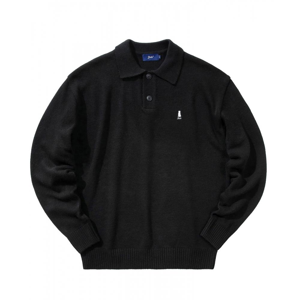 YALE HERITAGE UNIVERSITY DAN PK KNIT BLACK
YALE HERITAGE UNIVERSITY DAN PK KNIT BLACK