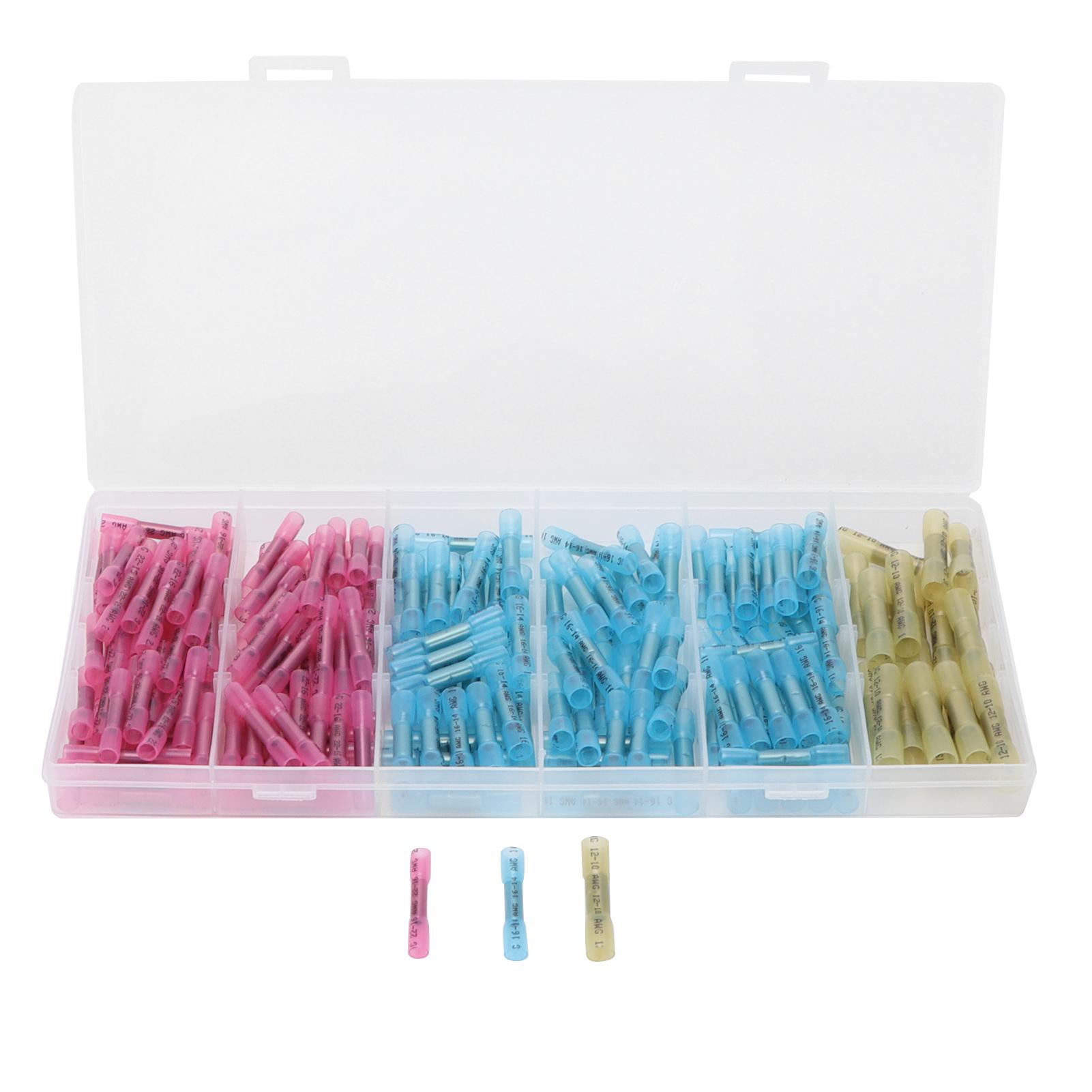 200PCS Heat Shrink Butt Connector Printing Middle Connection Terminal for Car Motorcycle
200PCS Heat Shrink Butt Connector Printing Middle Connection Terminal for Car Motorcycle