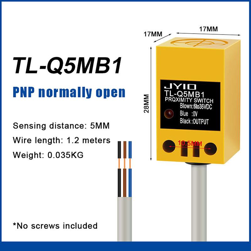 Tl-Q5Mc1 Tl-Q5Mc2 Кінцевий вимикач Npn Pnp 3-провідний індуктивний датчик Dc 12В 24В Tl-Q5Mb1 NO NC вимикач
Tl-Q5Mc1 Tl-Q5Mc2 Кінцевий вимикач Npn Pnp 3-провідний індуктивний датчик Dc 12В 24В Tl-Q5Mb1 NO NC вимикач