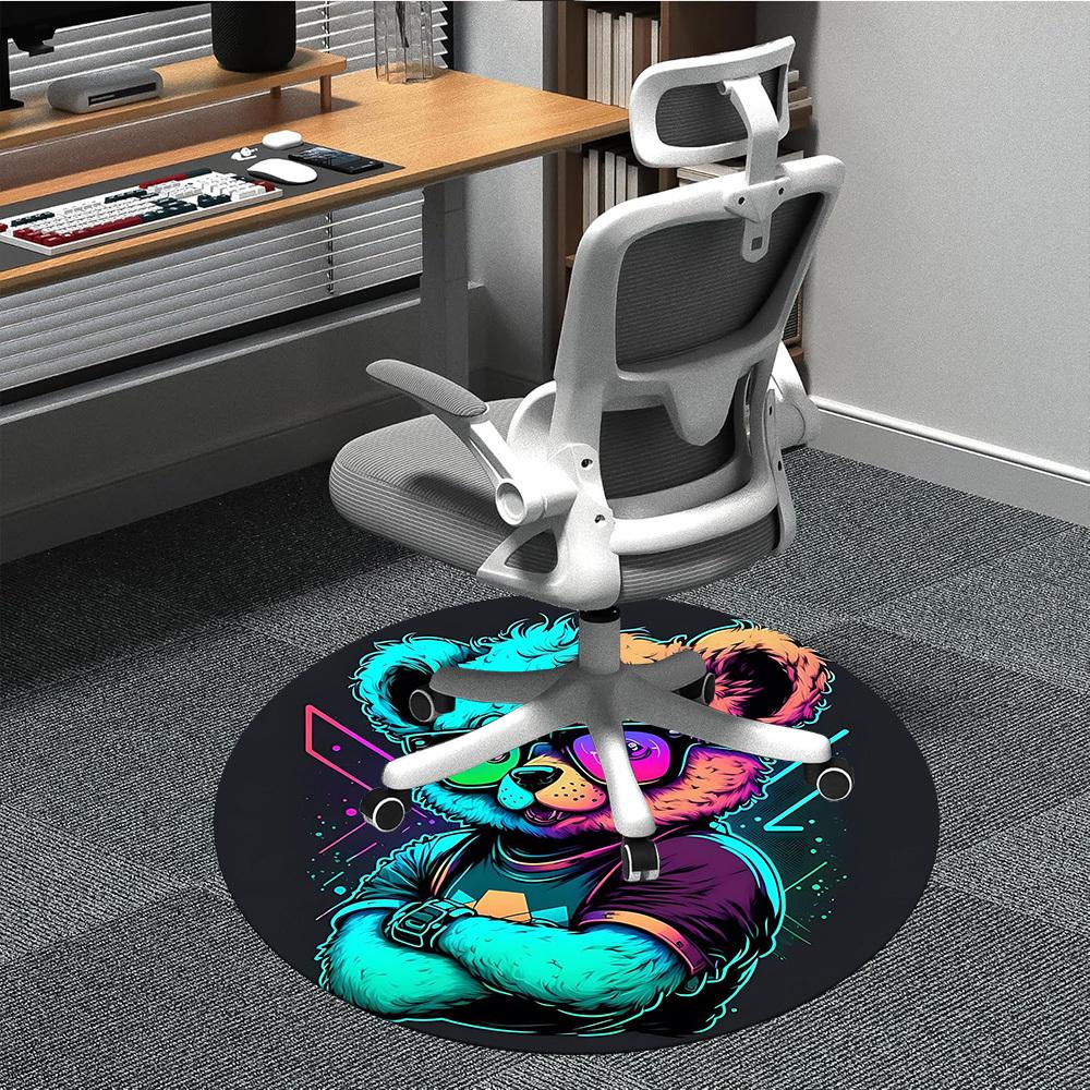 1PC Panda Pattern Office Round Area Rug, Indoor Mat Suitable For Office, Under Office Chairs Bedroom Living Room Home Decor, Room Deco 198 80cm by 80cm
1PC Panda Pattern Office Round Area Rug, Indoor Mat Suitable For Office, Under Office Chairs Bedroom Living Room Home Decor, Room Deco 198 80cm by 80cm