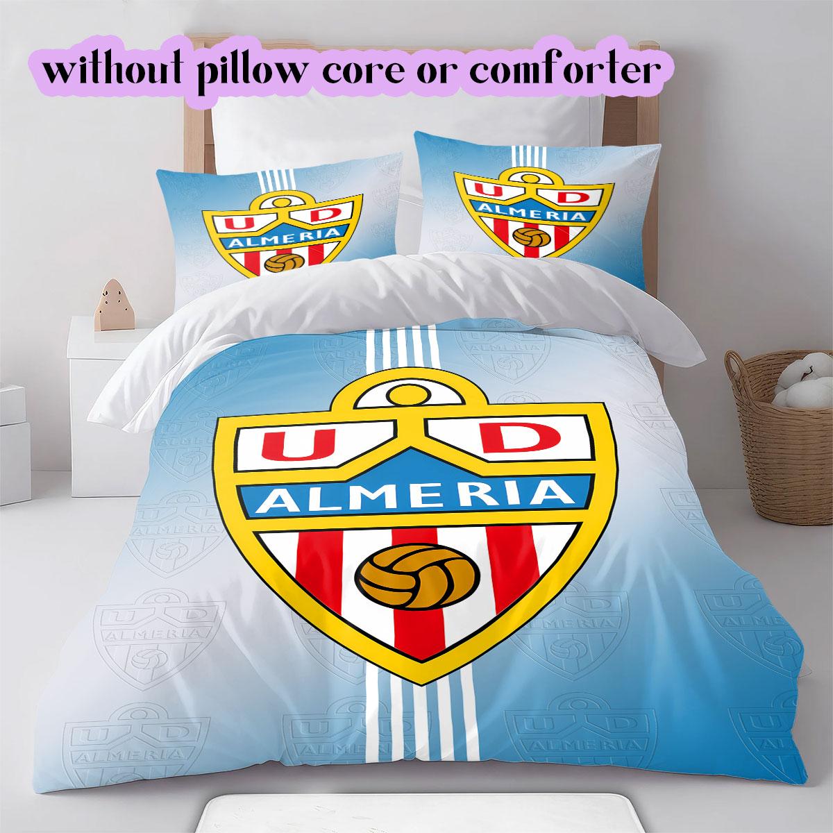 UD Almería soccer club Pattern Bedding,Quilt Set Quilt Cover Pillowcase Home Birthday Gift (1*duvet cover+2*pillowcase,without core) 135x200cm
UD Almería soccer club Pattern Bedding,Quilt Set Quilt Cover Pillowcase Home Birthday Gift (1*duvet cover+2*pillowcase,without core) 135x200cm