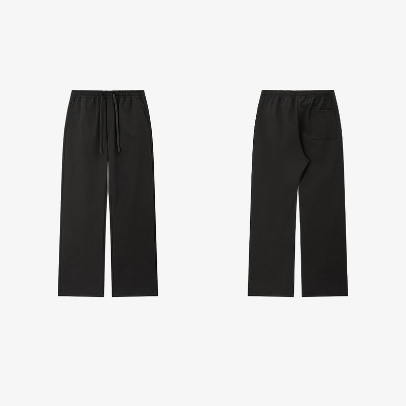 No Logo / 25Ss Sorona Stretch Core-Wicking Structured Loose Straight-Leg Slightly Wide Casual Pants Black, Long Length XS
No Logo / 25Ss Sorona Stretch Core-Wicking Structured Loose Straight-Leg Slightly Wide Casual Pants Black, Long Length XS