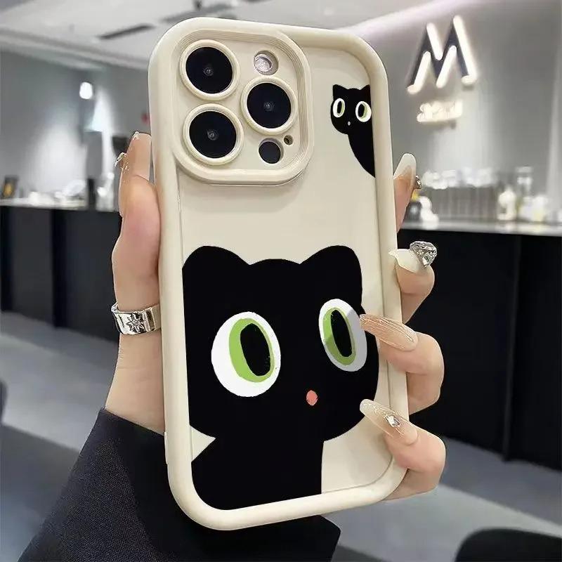 Cute Cartoon Cat Phone Case For iPhone 11 12 13 14 15 16 Pro Max X XR XS 7 8 Plus Mini SE Matte Shockproof Silicone Soft Cover iPhone 12 MINI
Cute Cartoon Cat Phone Case For iPhone 11 12 13 14 15 16 Pro Max X XR XS 7 8 Plus Mini SE Matte Shockproof Silicone Soft Cover iPhone 12 MINI