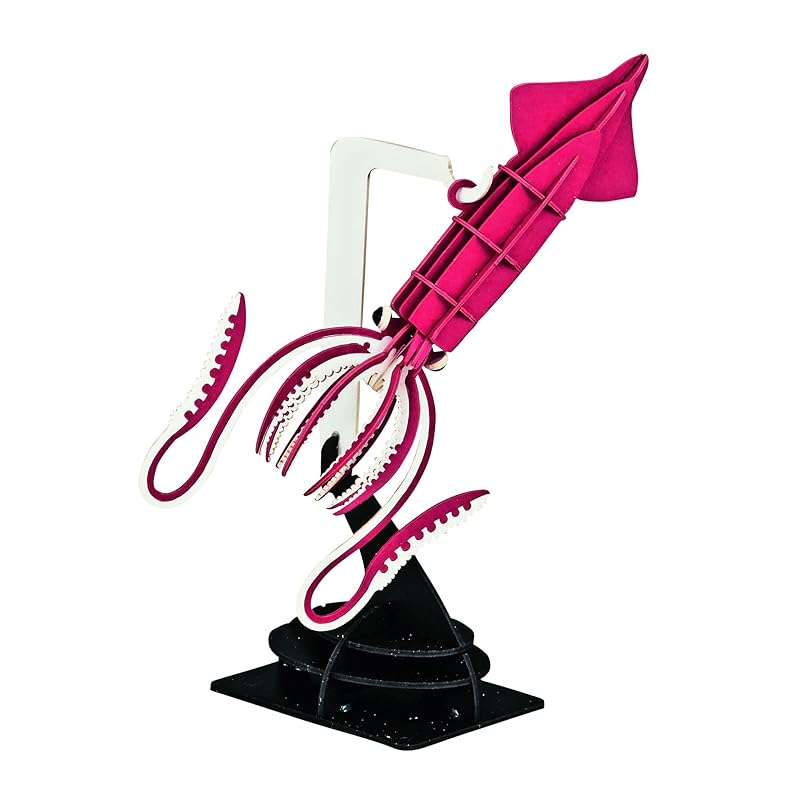 Urano Co., Ltd. 3D paper puzzle NEW giant squid red/white With seat Size when assembled W70×D30×H125mm
Urano Co., Ltd. 3D paper puzzle NEW giant squid red/white With seat Size when assembled W70×D30×H125mm