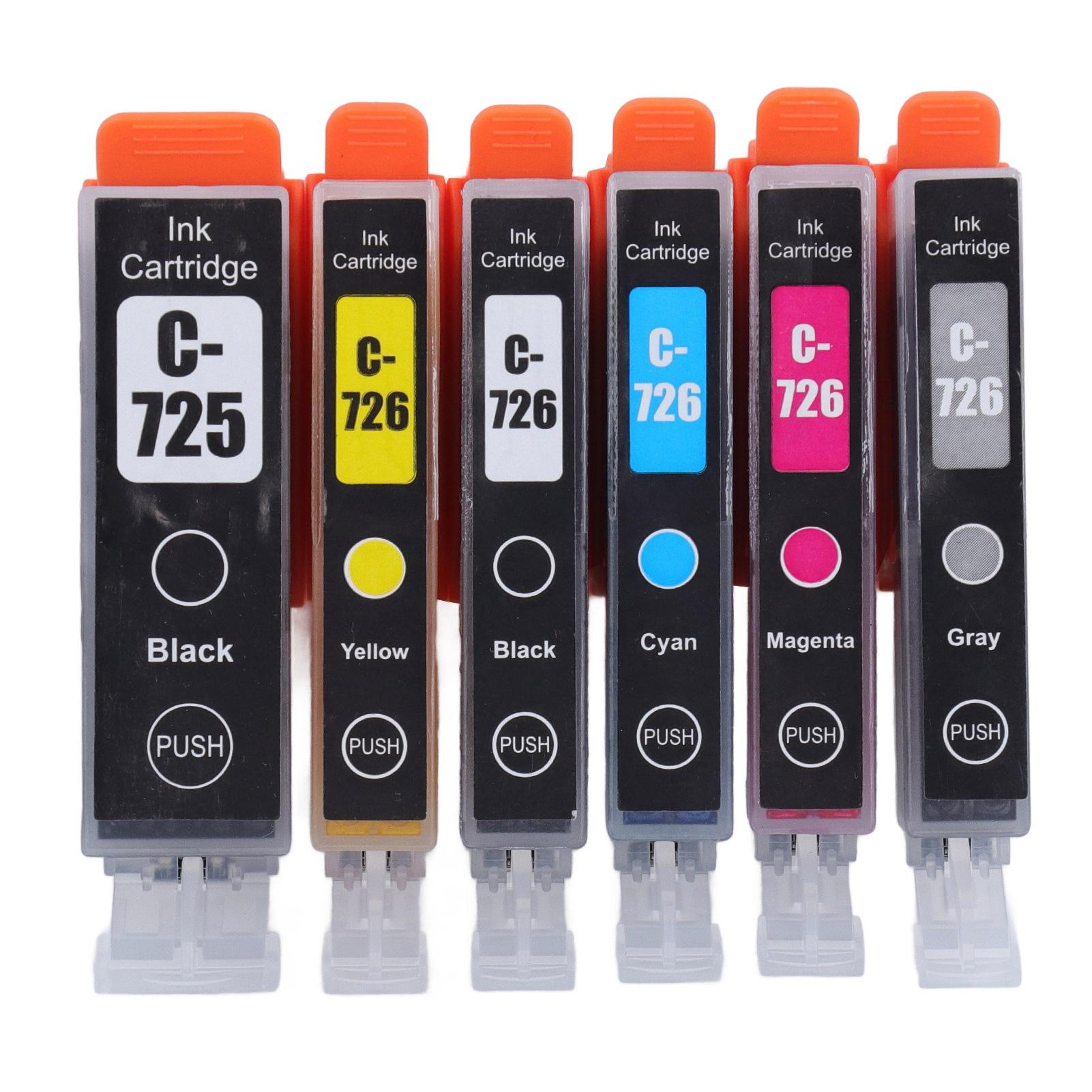 Ink Cartridge ABS Printer Cartridge with Ink for PIXMA IP4870 IP4970 IX6560 Printer BK BK C M Y GY
Ink Cartridge ABS Printer Cartridge with Ink for PIXMA IP4870 IP4970 IX6560 Printer BK BK C M Y GY