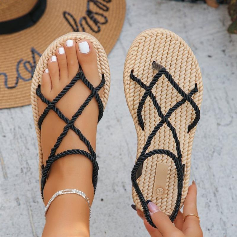 Fashion Women Shoes 2025 Summer Weave Non Slip Cross Tied Women Roman Sandals Womens Closed Toe Peep Toe Lightweight Beach Sandals 43 чорний
Fashion Women Shoes 2025 Summer Weave Non Slip Cross Tied Women Roman Sandals Womens Closed Toe Peep Toe Lightweight Beach Sandals 43 чорний