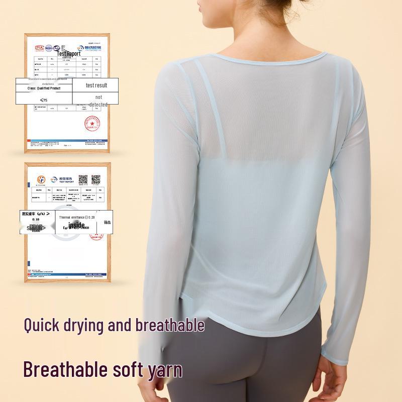 Women s Breathable V-Neck Mesh Sports Top - Quick-Dry, Long Sleeve, Slimming Fitness Wear XL
Women s Breathable V-Neck Mesh Sports Top - Quick-Dry, Long Sleeve, Slimming Fitness Wear XL