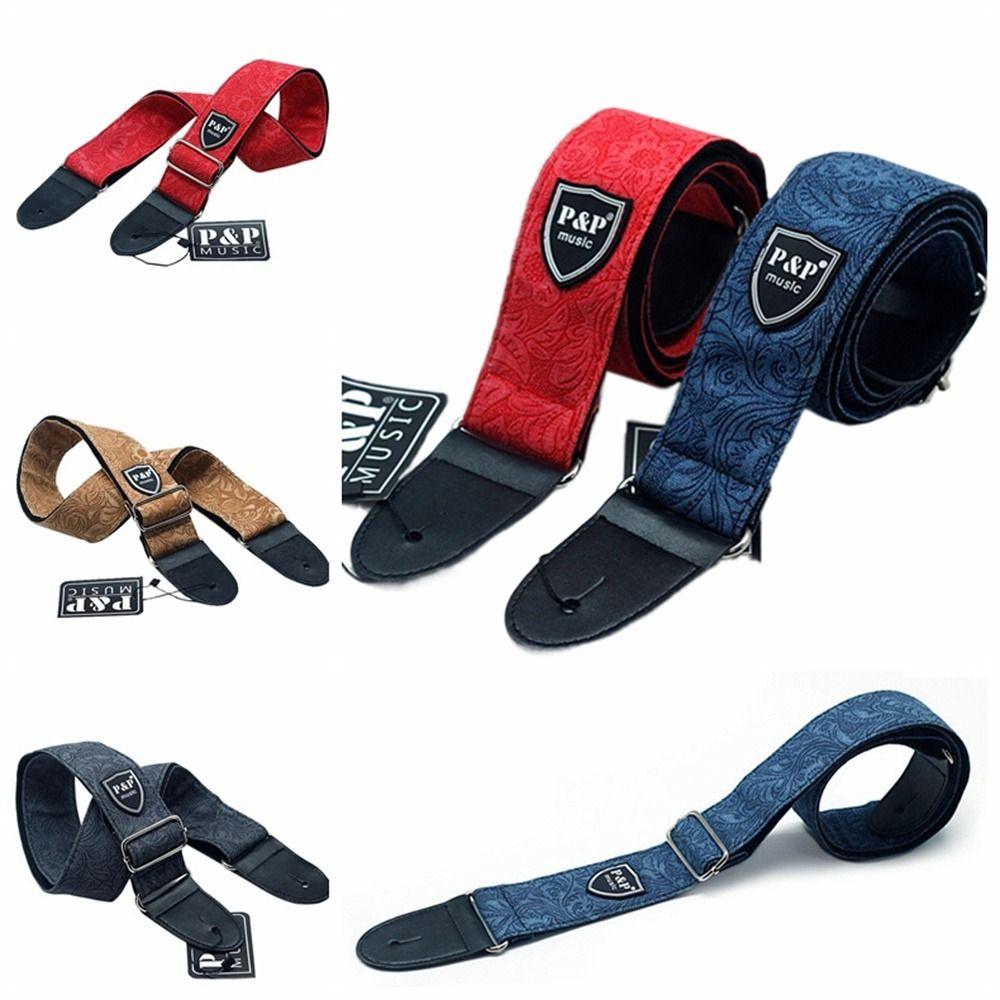 Adjustable Electric Guitar Belts Embossed Acoustic Guitar Strap Guitar Strap Music Hobby
Adjustable Electric Guitar Belts Embossed Acoustic Guitar Strap Guitar Strap Music Hobby