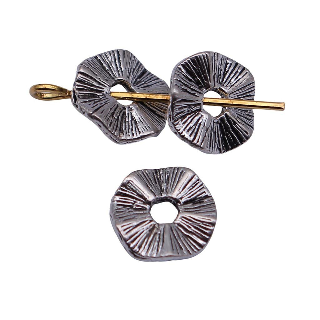 Grid Pattern Spacer Beads Round Metal Beads For Bracelet Making Materials A80-20pcs-10x10x2mm
Grid Pattern Spacer Beads Round Metal Beads For Bracelet Making Materials A80-20pcs-10x10x2mm