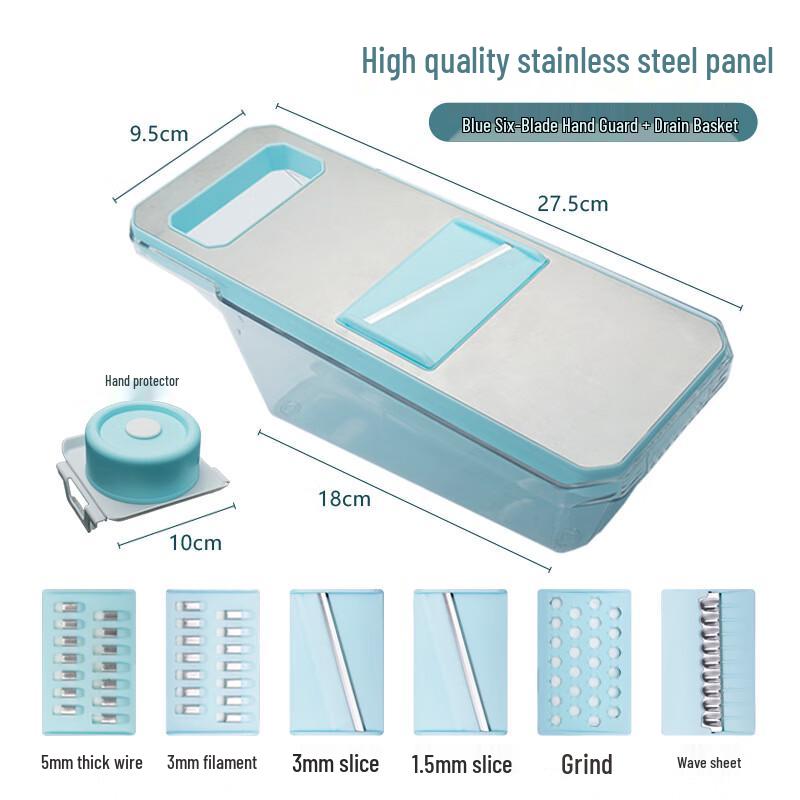 Многофункциональная овощерезка и терка из нержавеющей стали YUKAJE
Многофункциональная овощерезка и терка из нержавеющей стали YUKAJE