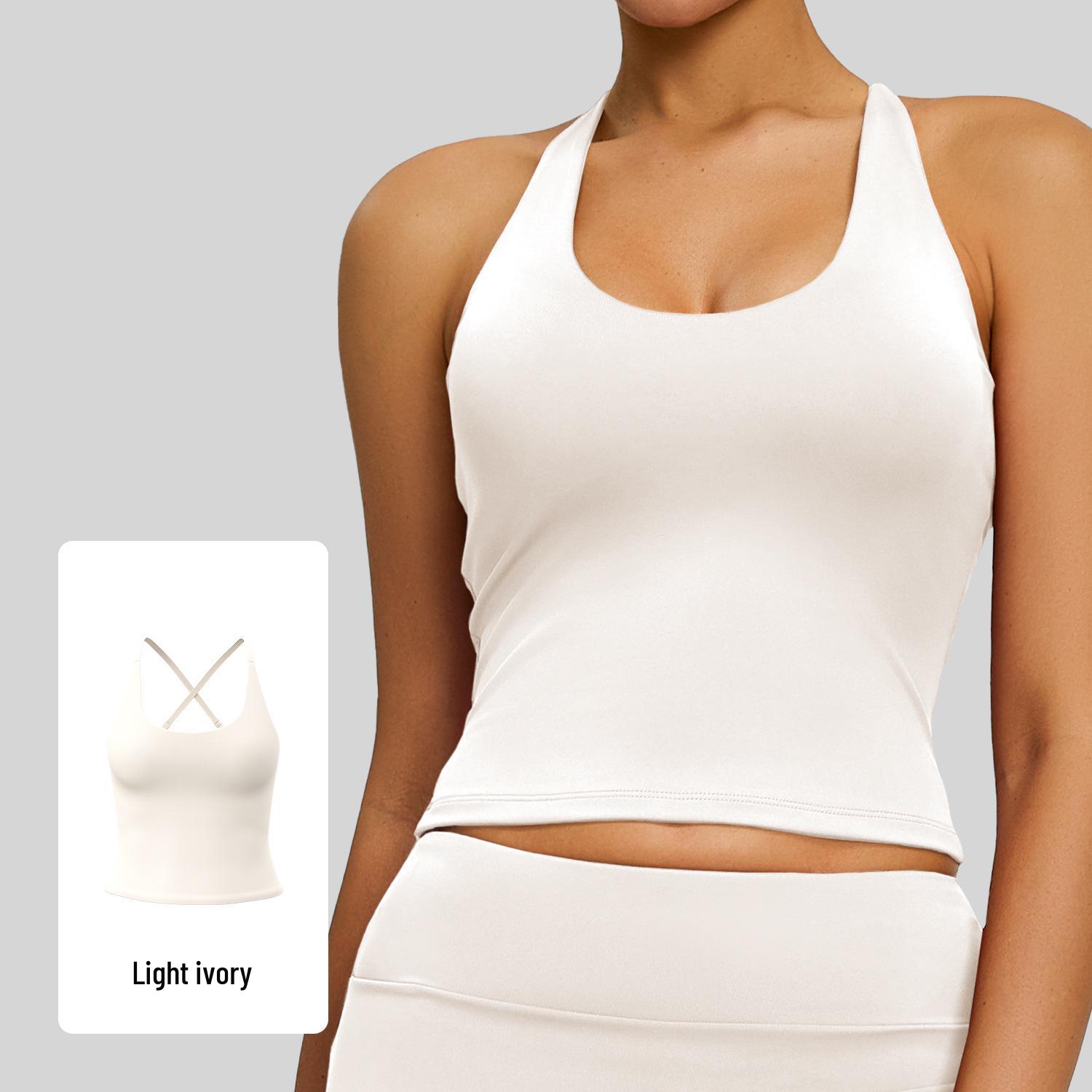 Juyitang Yoga Tank Top Sleeveless Camisole Sports Bra for Women Extra Large
Juyitang Yoga Tank Top Sleeveless Camisole Sports Bra for Women Extra Large