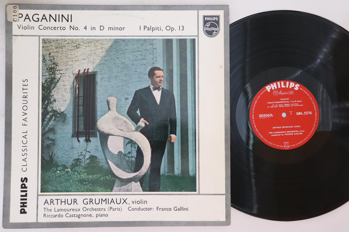 LP Record NICCOLO PAGANINI FRANCO GALLINI L Violin Concerto No. 4 In D Minor I G03062L PHILIPS UK Classical Used
LP Record NICCOLO PAGANINI FRANCO GALLINI L Violin Concerto No. 4 In D Minor I G03062L PHILIPS UK Classical Used