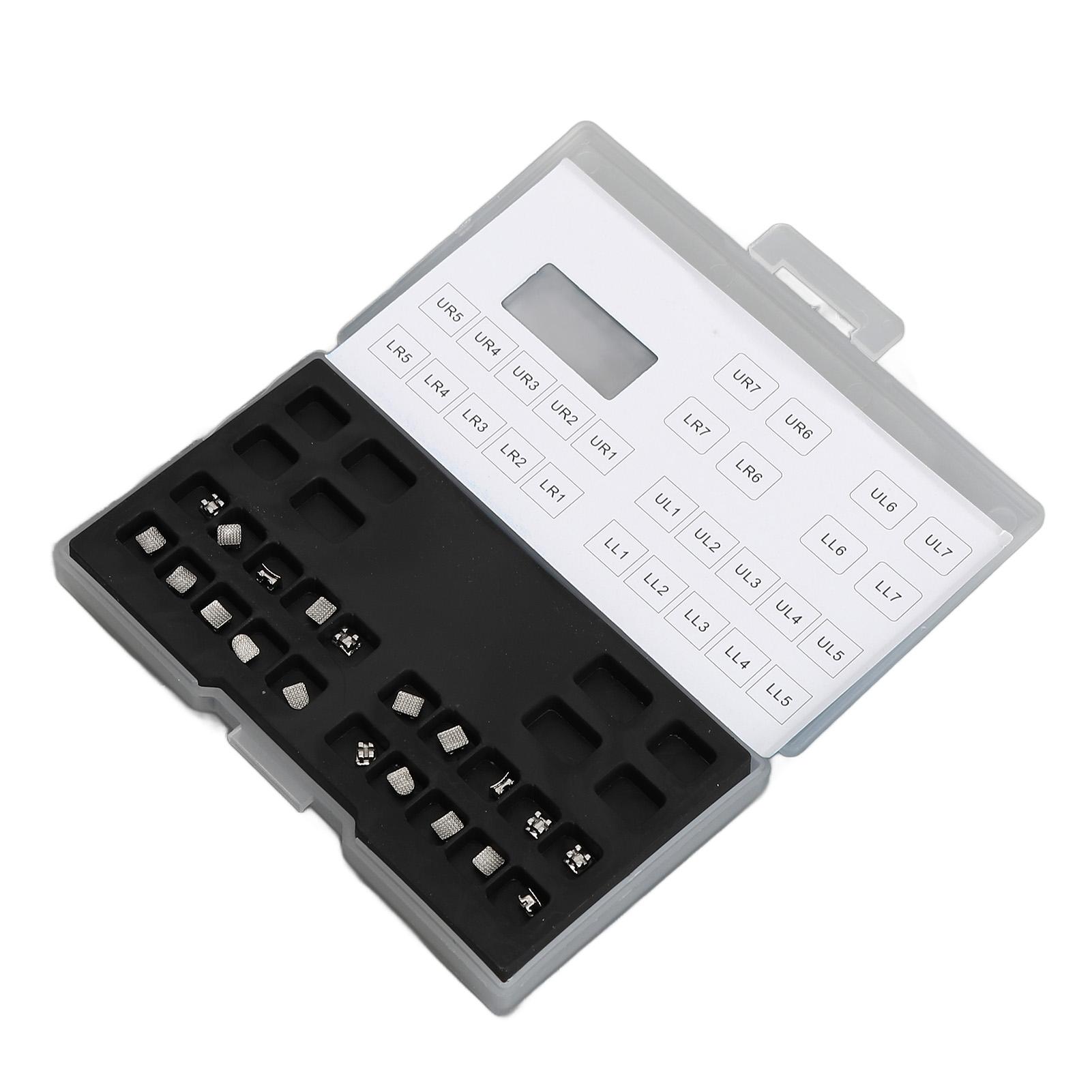 20pcs 022 Slot Dental Brackets Brace Secure Bonding Edgewise Teeth Bracket Brace Without Hooks
20pcs 022 Slot Dental Brackets Brace Secure Bonding Edgewise Teeth Bracket Brace Without Hooks