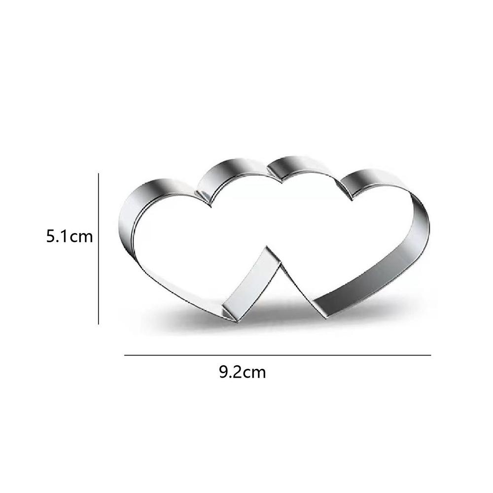 Stainless Steel Biscuit Mould Easy To Clean Wedding Party Heart Cookie Cutter Large Size Bread Sandwich For Wedding And Party
Stainless Steel Biscuit Mould Easy To Clean Wedding Party Heart Cookie Cutter Large Size Bread Sandwich For Wedding And Party