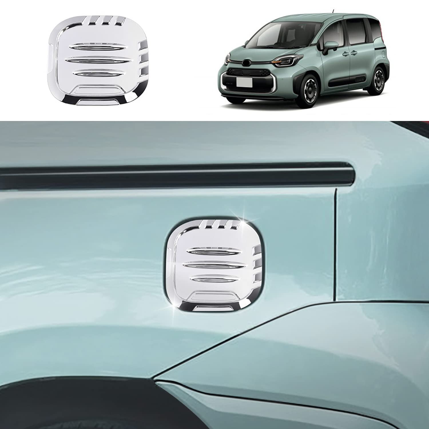 YOFAMO Toyota New Sienta (СИЕНТА) 10 серия эксклюзивная крышка топливного бака крышка топливного бака украшение на крышку топливного бака индивидуальный материал ABS 1 шт (Зеркальная пластина
YOFAMO Toyota New Sienta (СИЕНТА) 10 серия эксклюзивная крышка топливного бака крышка топливного бака украшение на крышку топливного бака индивидуальный материал ABS 1 шт (Зеркальная пластина