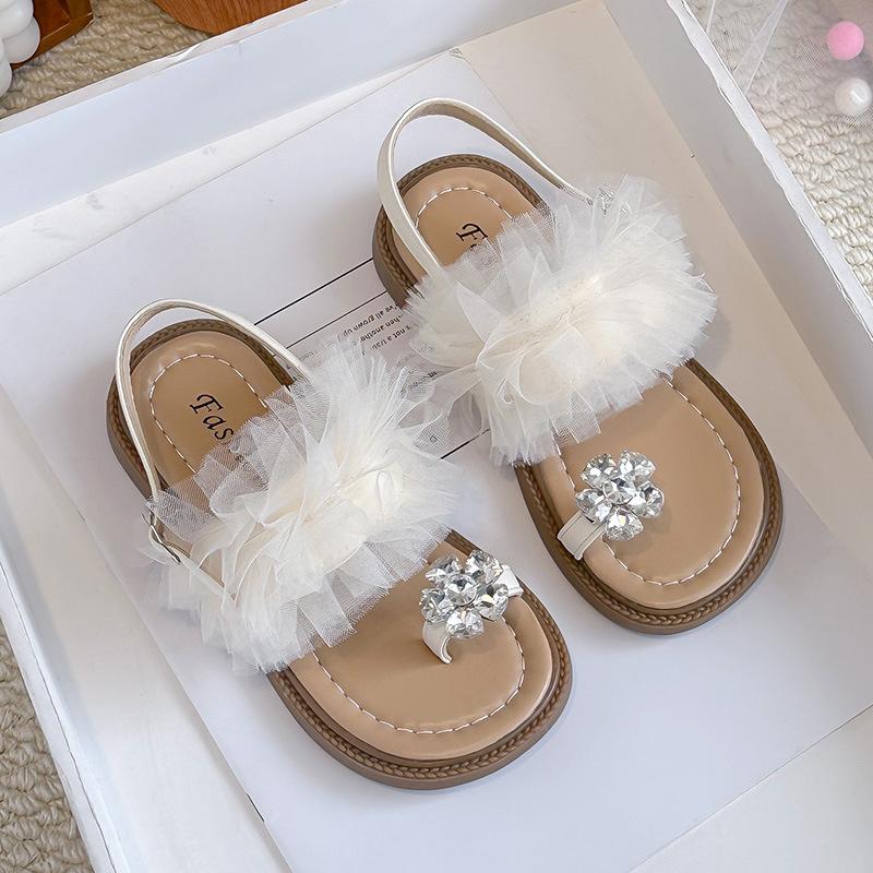 Girls Mesh Open-Toe Sandals2026New Summer Flower Rhinestone Princess Sandals for Older Girls and Little Girls 26-30Code one hand5Double бежевий
Girls Mesh Open-Toe Sandals2026New Summer Flower Rhinestone Princess Sandals for Older Girls and Little Girls 26-30Code one hand5Double бежевий