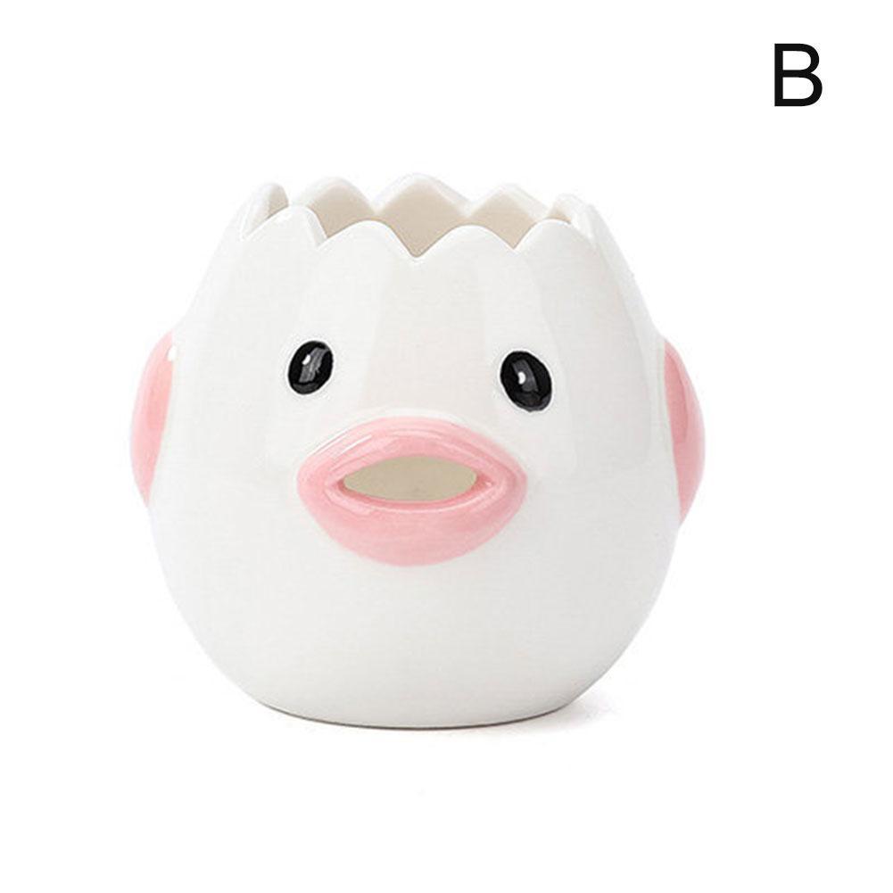 Mini Egg White And Yolk Separator Cute Chicken Ceramic Egg Yolk Protein Separator Egg Filter Kitchen Tools Baking Accessories
Mini Egg White And Yolk Separator Cute Chicken Ceramic Egg Yolk Protein Separator Egg Filter Kitchen Tools Baking Accessories