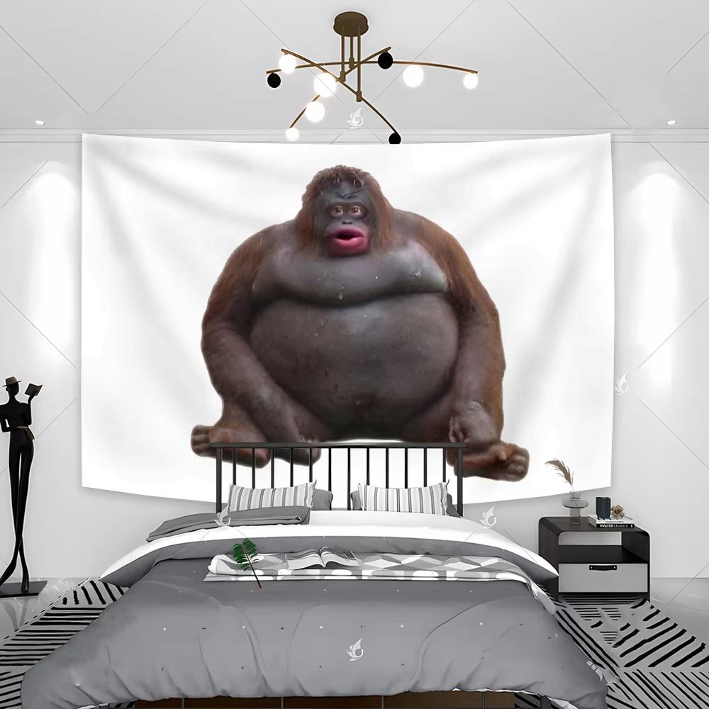 Le Monke Uh Oh Stinky Tapestry Funny Monkey Flags Wall Hanging Living Room Bedroom College Dorm Home And Decoration Background 150x100cm(60x40in)
Le Monke Uh Oh Stinky Tapestry Funny Monkey Flags Wall Hanging Living Room Bedroom College Dorm Home And Decoration Background 150x100cm(60x40in)
