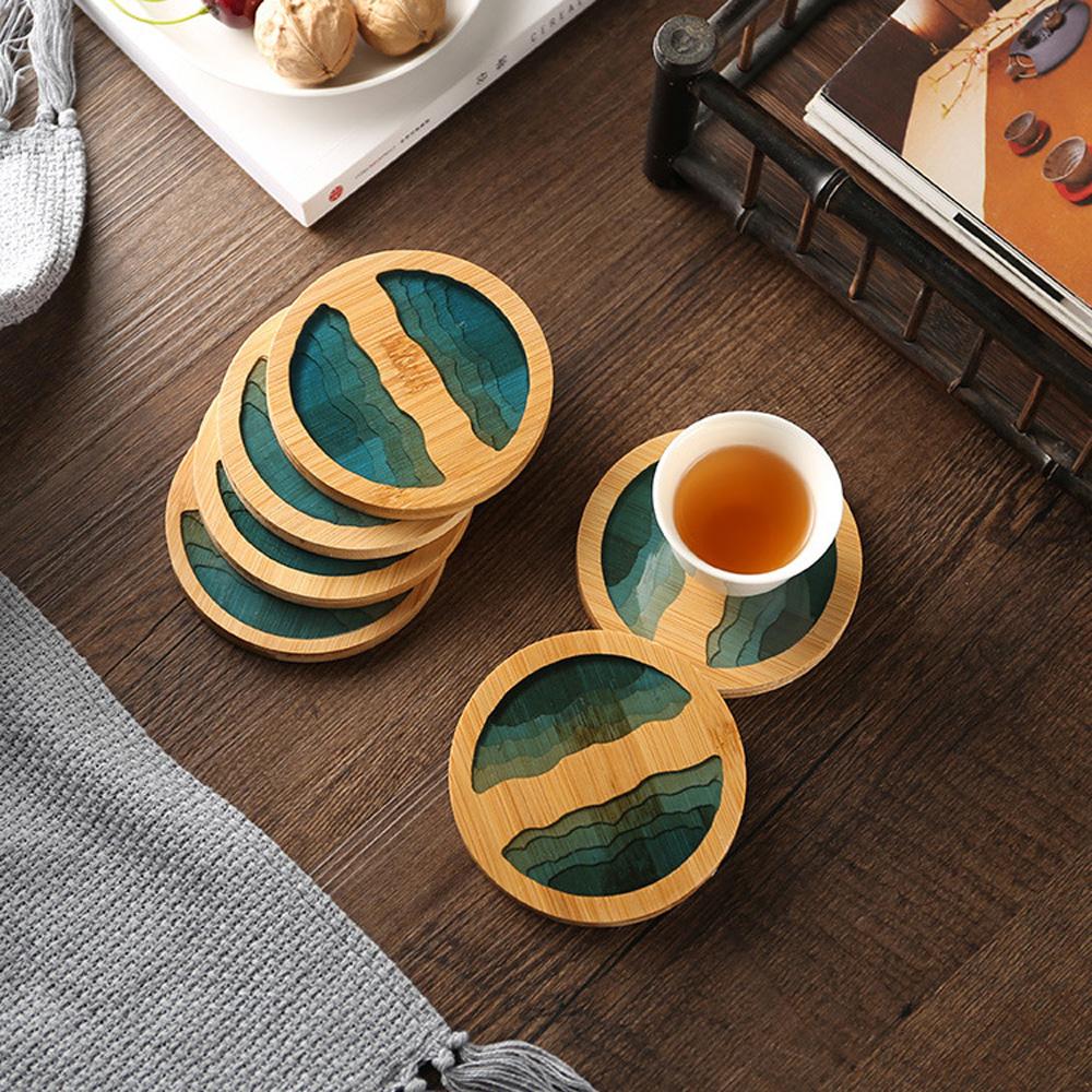 Durable Bamboo Home Decoration insulation pad Coffee Mug Tea Cup Coaster Placemat Table Mat Mug Pad 7
Durable Bamboo Home Decoration insulation pad Coffee Mug Tea Cup Coaster Placemat Table Mat Mug Pad 7