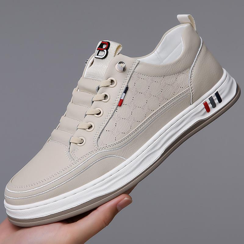 Spring and summer new soft leather cowhide men s shoes soft sole trend versatile daily casual leather shoes board shoes wholesale 44 бежевий
Spring and summer new soft leather cowhide men s shoes soft sole trend versatile daily casual leather shoes board shoes wholesale 44 бежевий