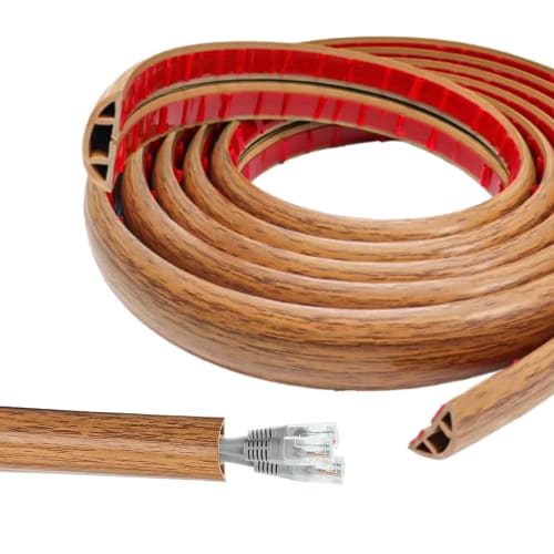 oipopsf Floor Cord Cover, Wiring Cover, Wood Grain, Cable Protector for Floors, Hidden Wiring Cord, For Walls, Mall LAN Cable Cover, Good Storage Capa
oipopsf Floor Cord Cover, Wiring Cover, Wood Grain, Cable Protector for Floors, Hidden Wiring Cord, For Walls, Mall LAN Cable Cover, Good Storage Capa