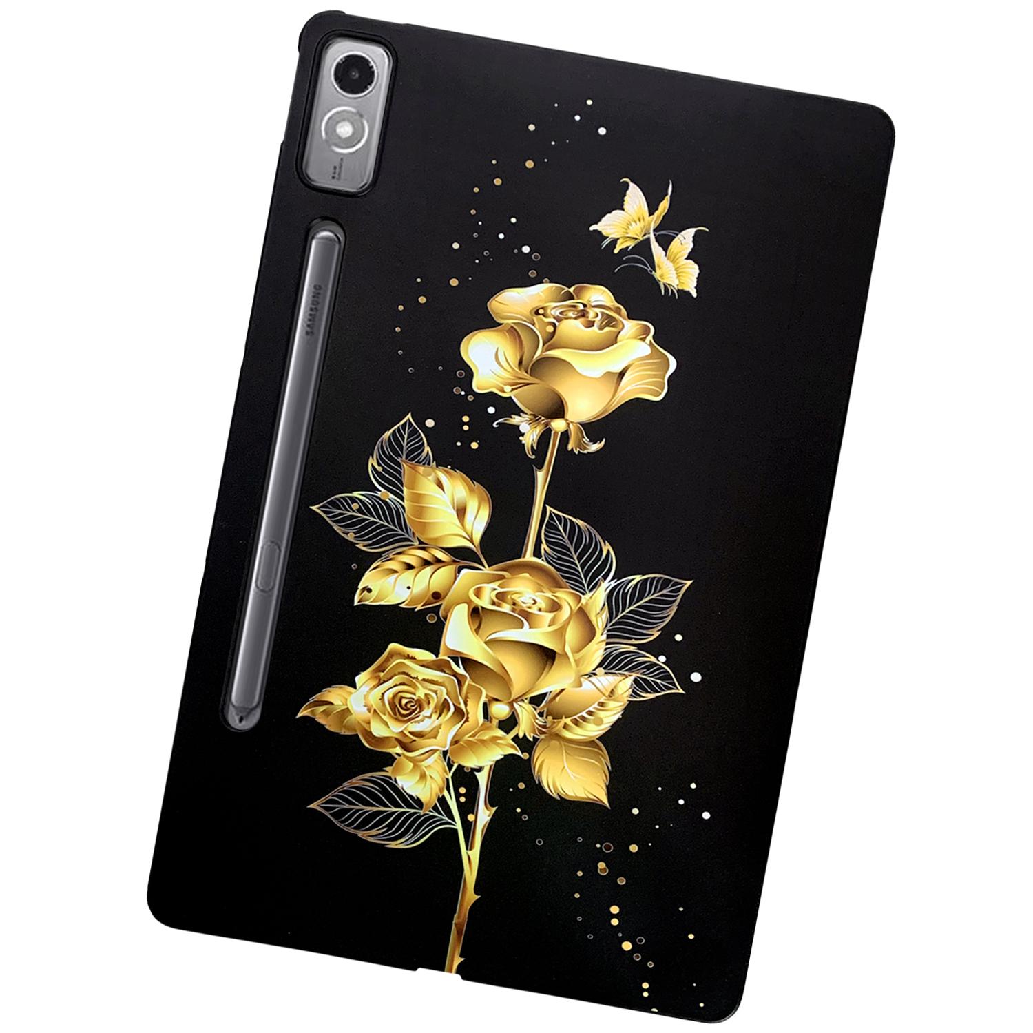 For Lenovo Tab P12 TPU Case Pattern Printing Slim Tablet Protective Cover Blue/Gold Butterfly
For Lenovo Tab P12 TPU Case Pattern Printing Slim Tablet Protective Cover Blue/Gold Butterfly